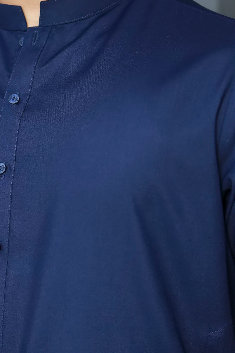 Men Wash n wear Kameez Shalwar Navy