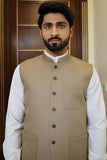 Men's Waistcoat Beige (Eid Collection)