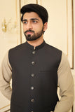 Men's Waistcoat Black (Eid Collection)