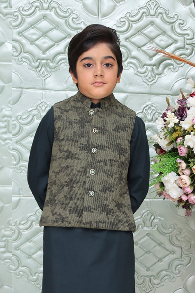 Premium fabric (QUILTED-TERRY ) waistcoat GREN-QUILT