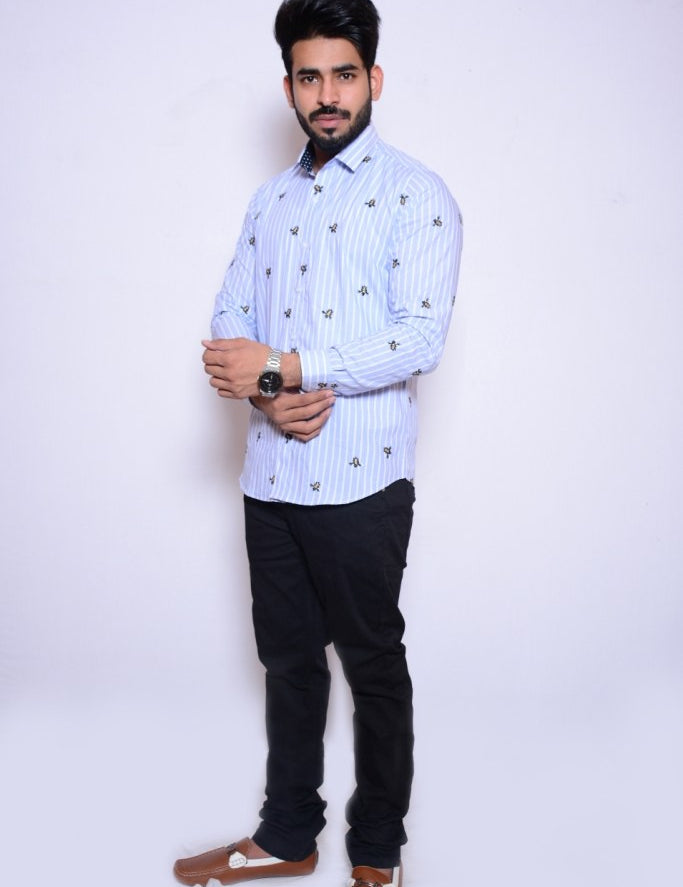 Grey Casual Shirt men