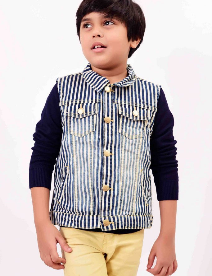 Black Denim Jackets for boys