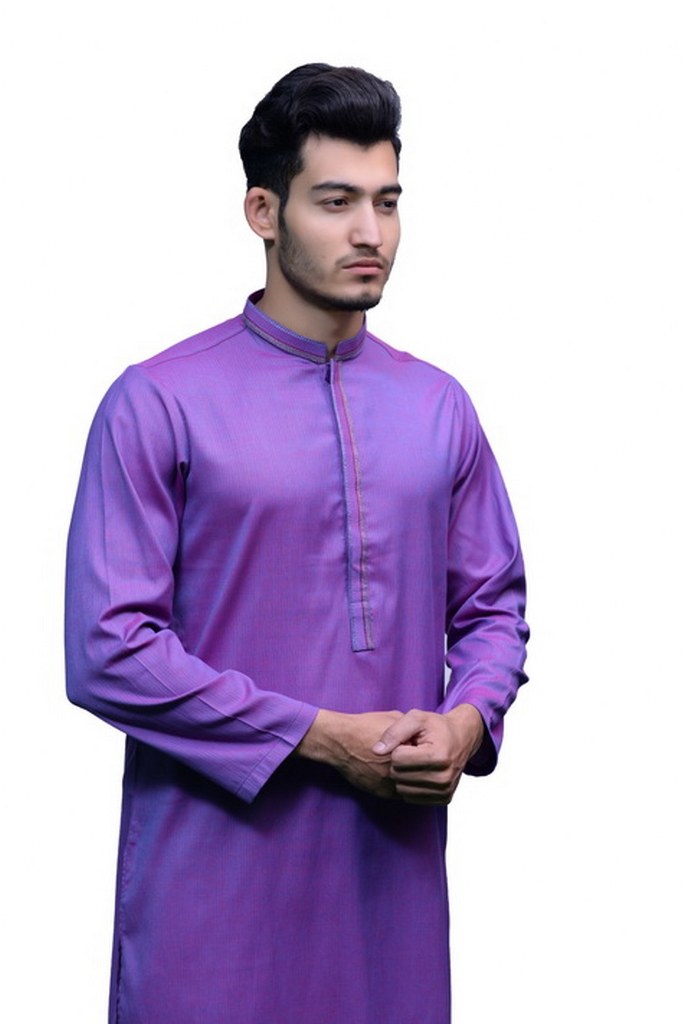 Mens Kurta Purple