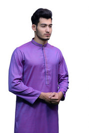 Mens Kurta Purple