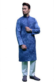 Blue kurta designs for mens