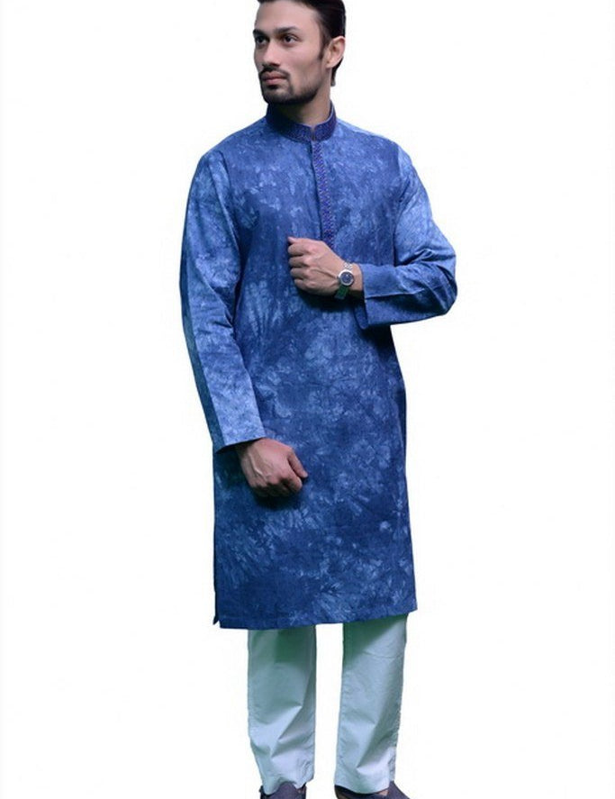 Blue kurta designs for mens