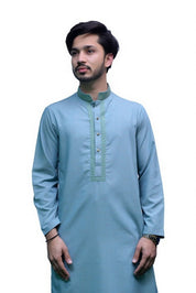 Green kurta pajama for men