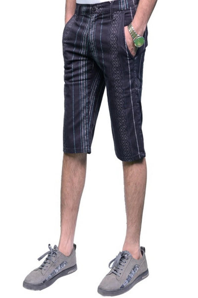 Mens Short Trouser Black