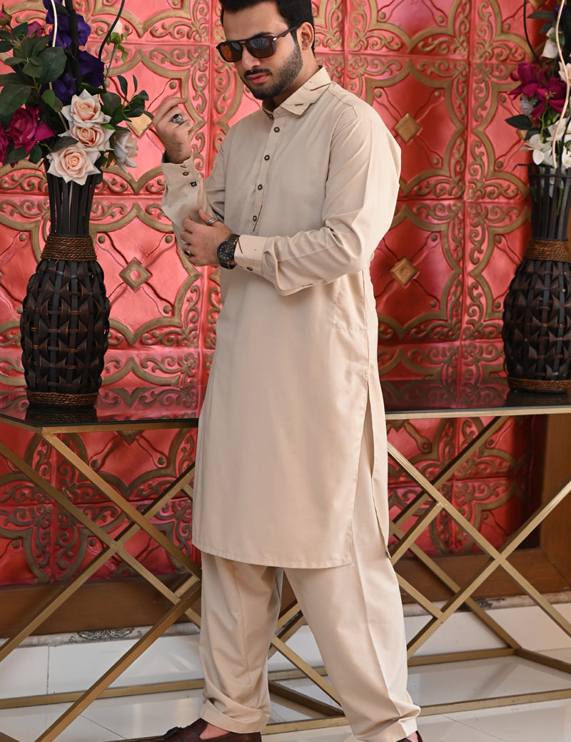 Men Kameez Shalwar Wash-N-Wear Skin
