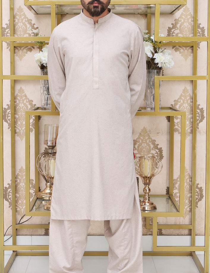 Premium fabric (BLENDED) kameez shalwar Texture SKIN
