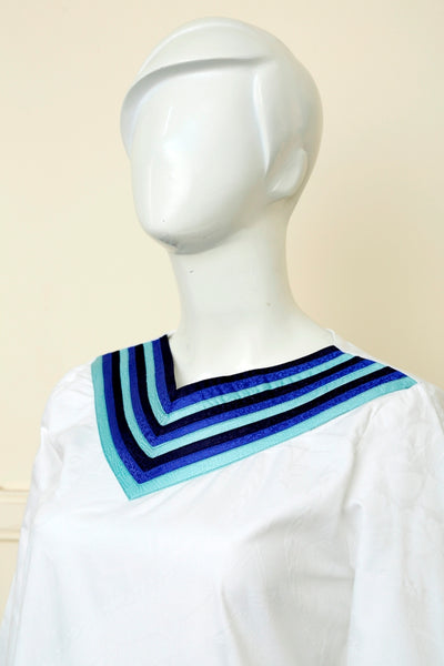 Jaquard Fabric Embroided Kurti