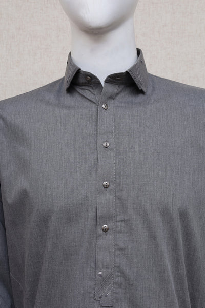 Men Premium Shalwar Kameez Grey