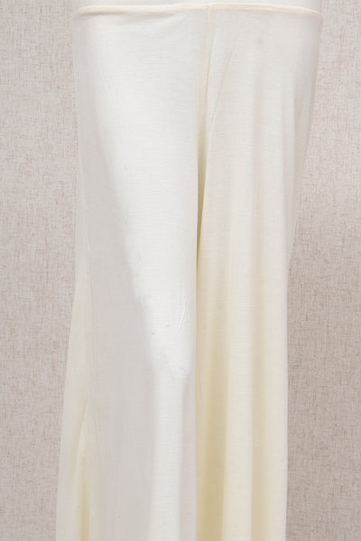 Women Loose Fit Cotton Trouser Off-White